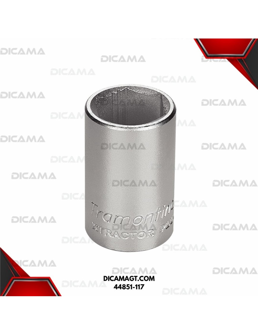 COPA RAIZ 1/2 17MM XTRACTOR PLUS TRAMONTINA 44851-117