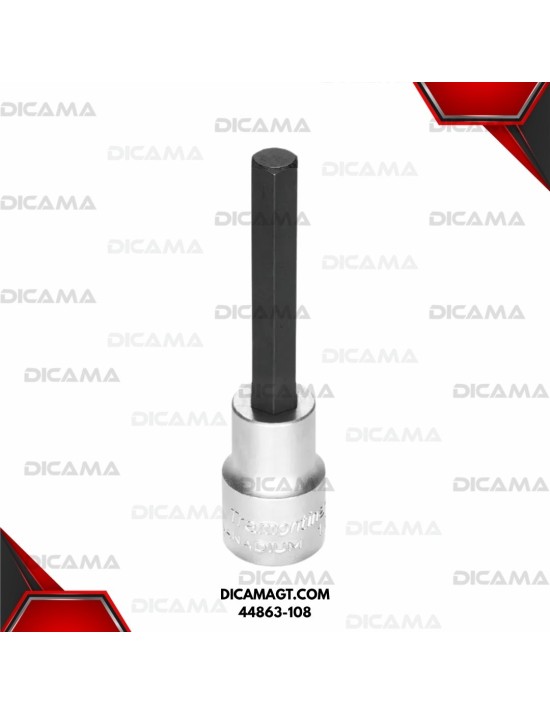 COPA RAIZ 1/2 8MM PUNTA LARGA HEXAGONAL TRAMONTINA 44863-108