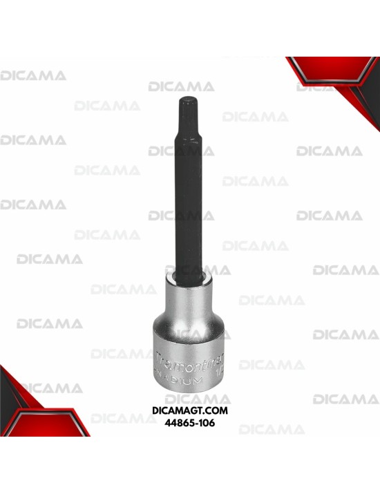 COPA RAIZ 1/2 6MM PUNTA LARGA MULTIDENTADA TRAMONTINA 44865-106