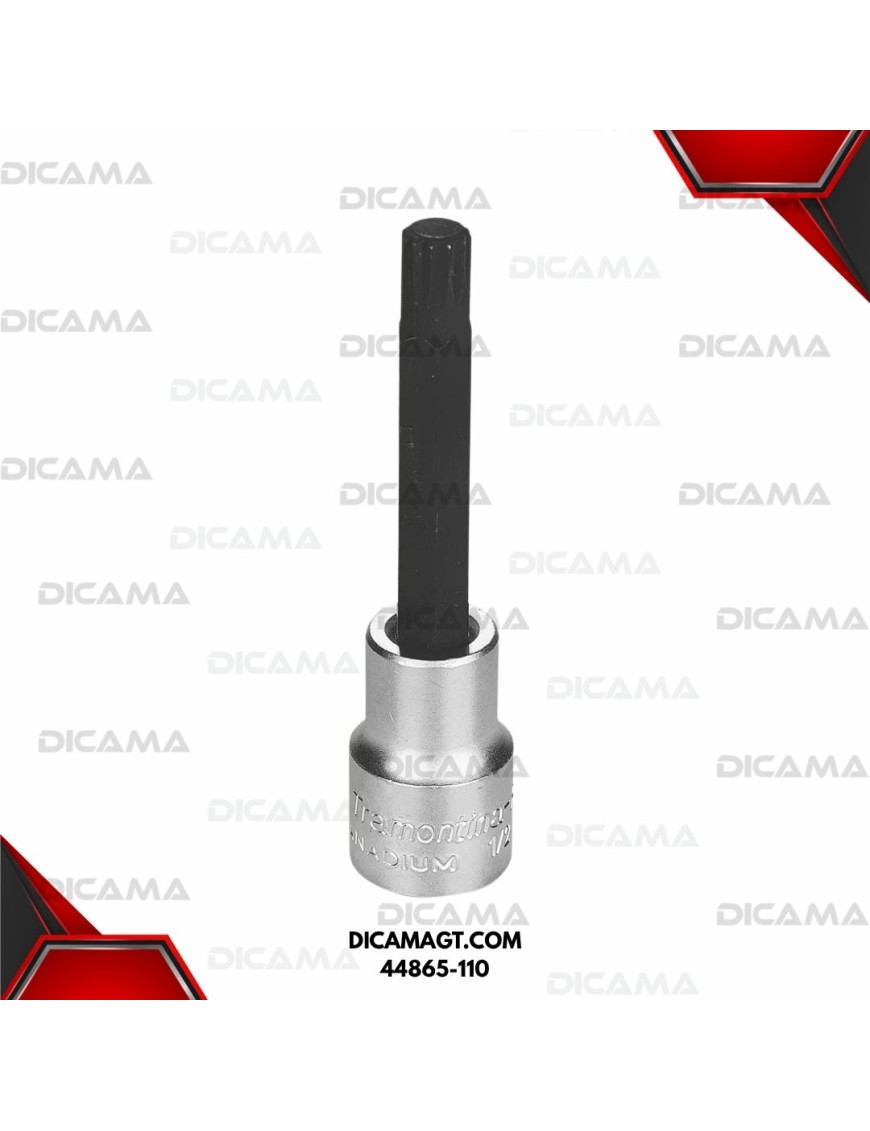 COPA RAIZ 1/2 10MM PUNTA LARGA MULTIDENTADA TRAMONTINA 44865-110