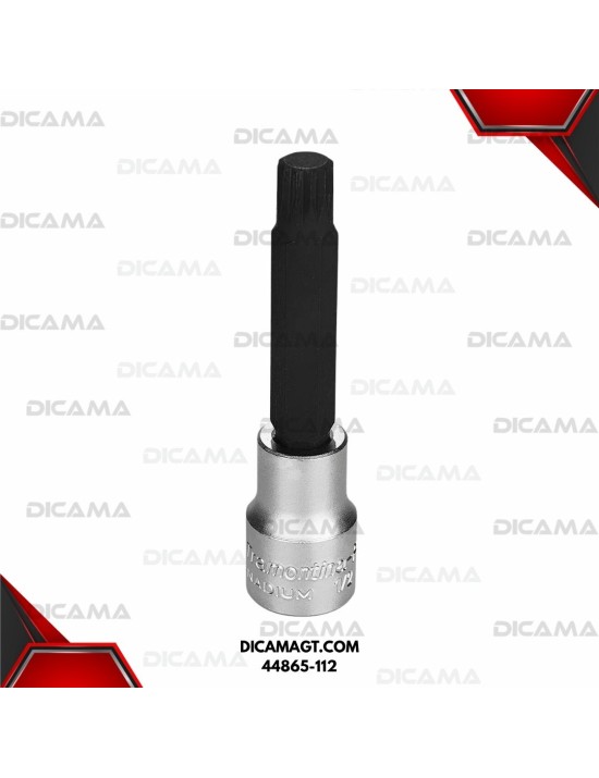 COPA RAIZ 1/2 12MM PUNTA LARGA MULTIDENTADA TRAMONTINA 44865-112