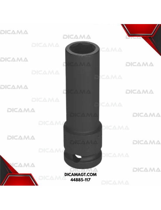 COPA RAIZ 1/2 17MM IMPACTO LARGA HEXAGONAL TRAMONTINA 44885-117