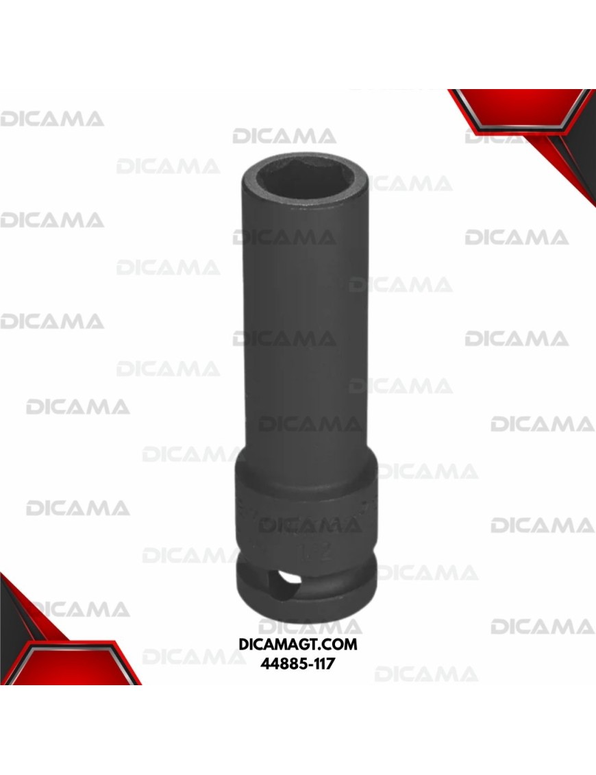 COPA RAIZ 1/2 17MM IMPACTO LARGA HEXAGONAL TRAMONTINA 44885-117