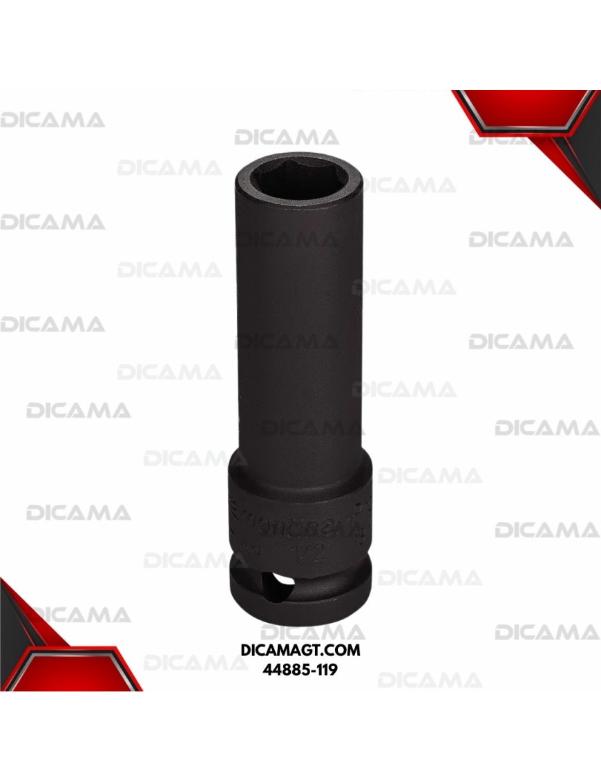 COPA RAIZ 1/2 19MM IMPACTO LARGA HEXAGONAL TRAMONTINA 44885-119