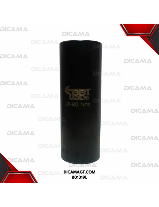 COPA RAIZ 1/2" 19MM IMPACTO LARGA BBT 801319L