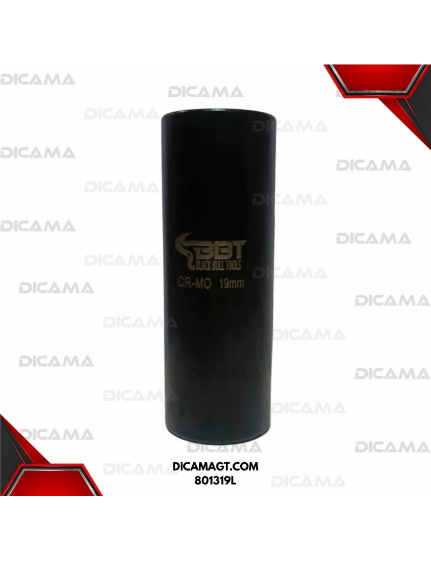 COPA RAIZ 1/2" 19MM IMPACTO LARGA BBT 801319L