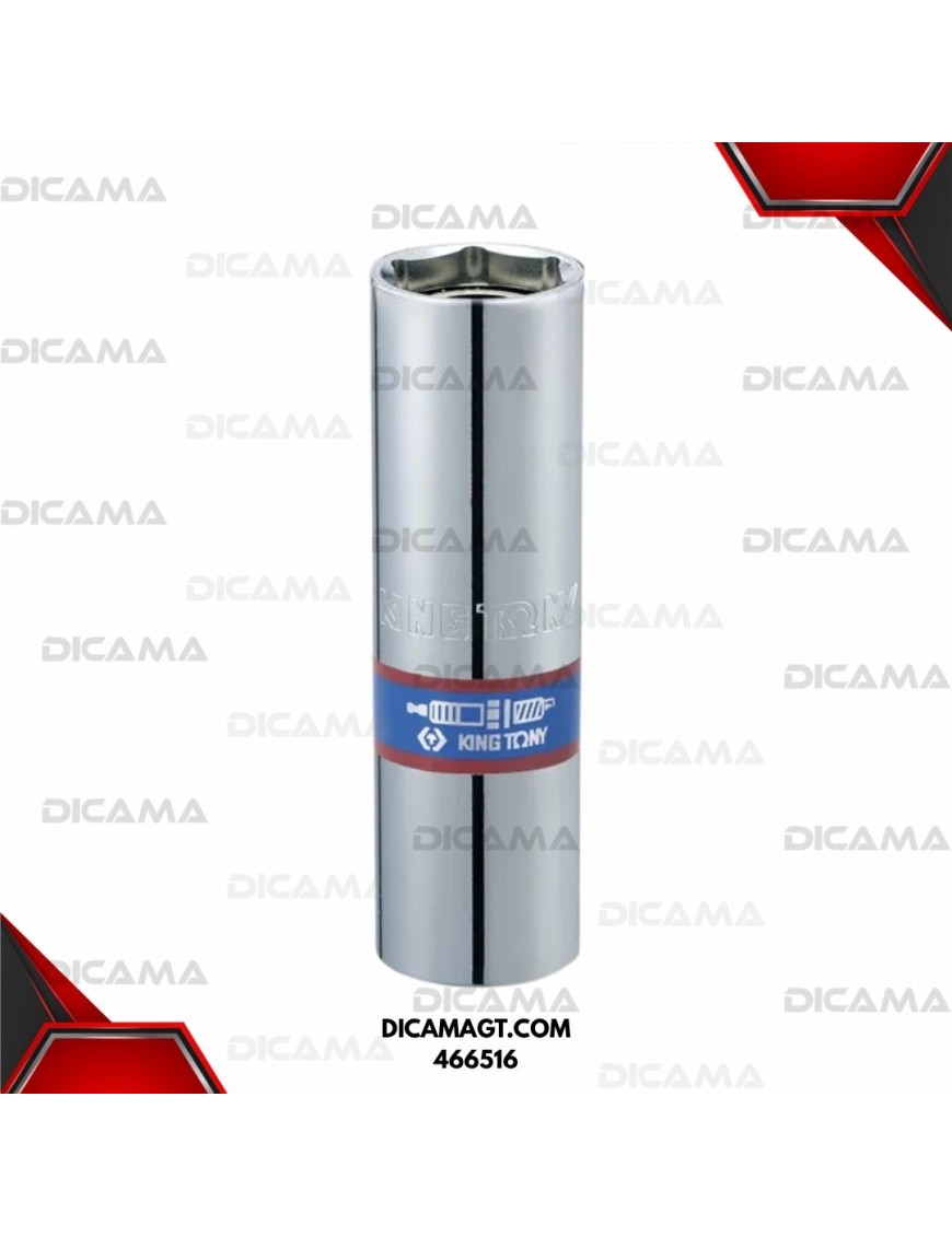 COPA RAIZ 1/2 16MM 6PUNTOS PARA BUJIA KING TONY 463516R