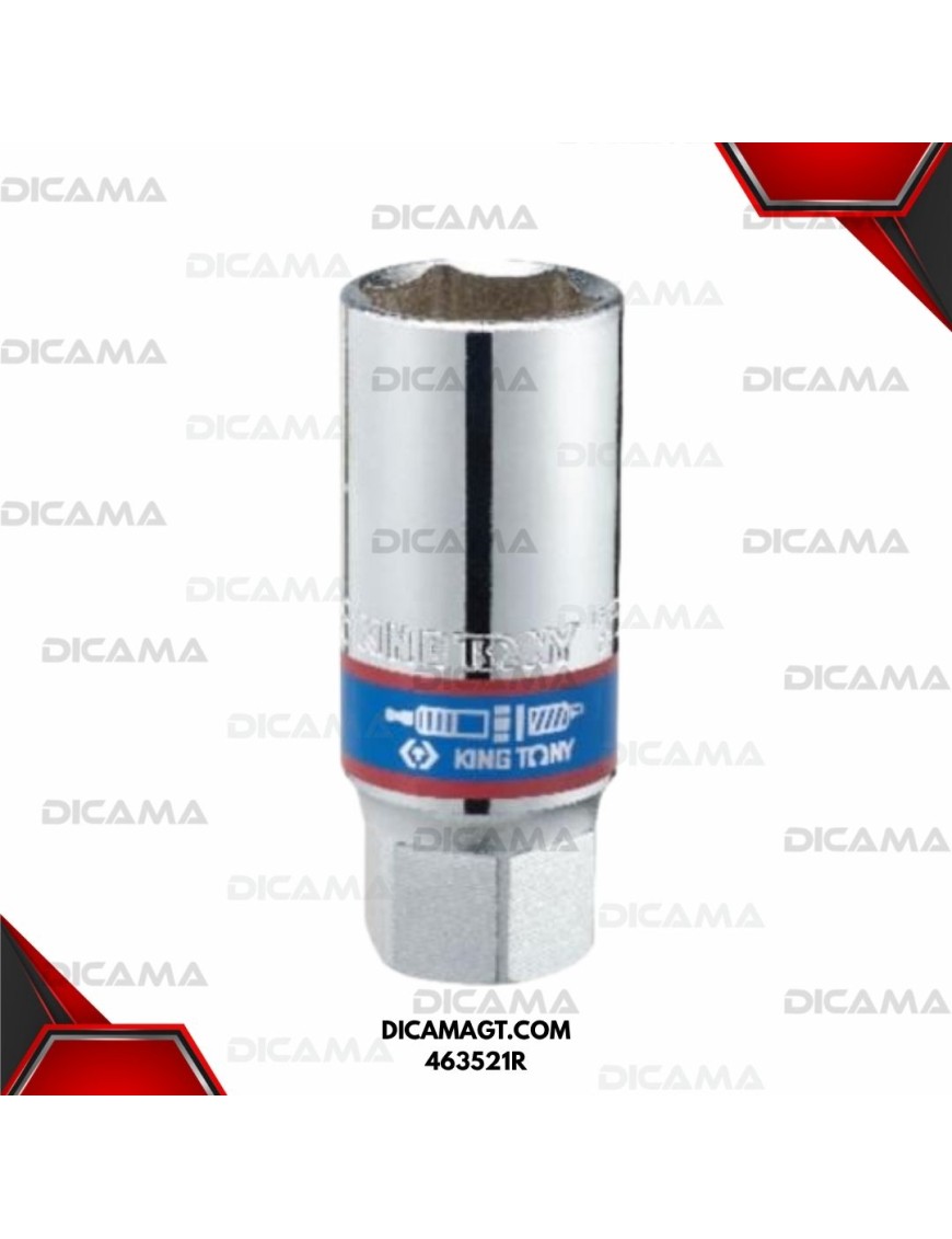 COPA RAIZ 1/2 20.8MM 6PUNTOS PARA BUJIA HULE KING TONY 463521R