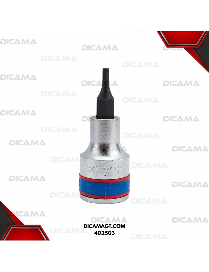COPA RAIZ 1/2 60 MM H3 PUNTA HEXAGONAL KING TONY 402503