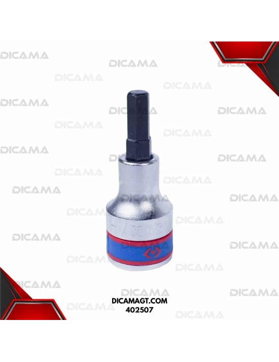 COPA RAIZ 1/2 60 MM H7 PUNTA HEXAGONAL KING TONY 402507