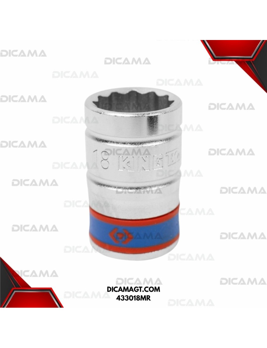COPA RAIZ 1/2 18MM DE 12PT KING TONY 433018MR