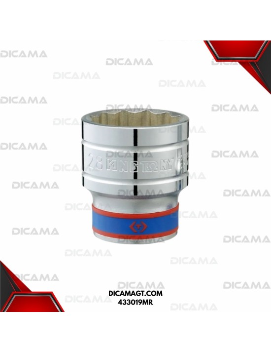 COPA RAIZ 1/2 19MM DE 12PT KING TONY 433019MR