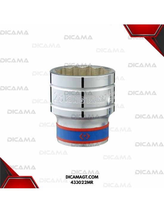 COPA RAIZ 1/2 22MM DE 12PT KING TONY 433022MR