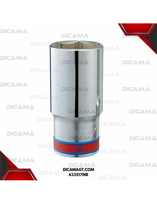 COPA RAIZ 1/2 6PT DE 17MM KING TONY KING TONY 433517MR