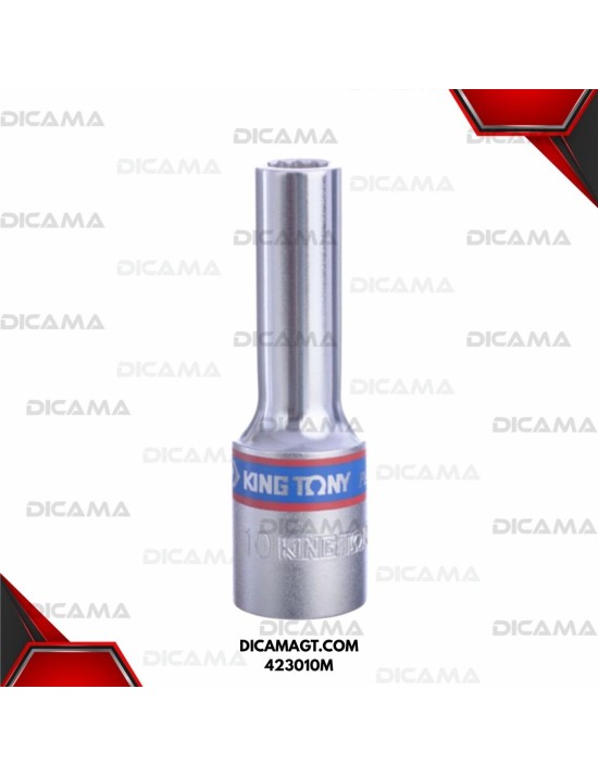 COPA RAIZ 1/2 10MM LARGA 12PTS KING TONY 423010M