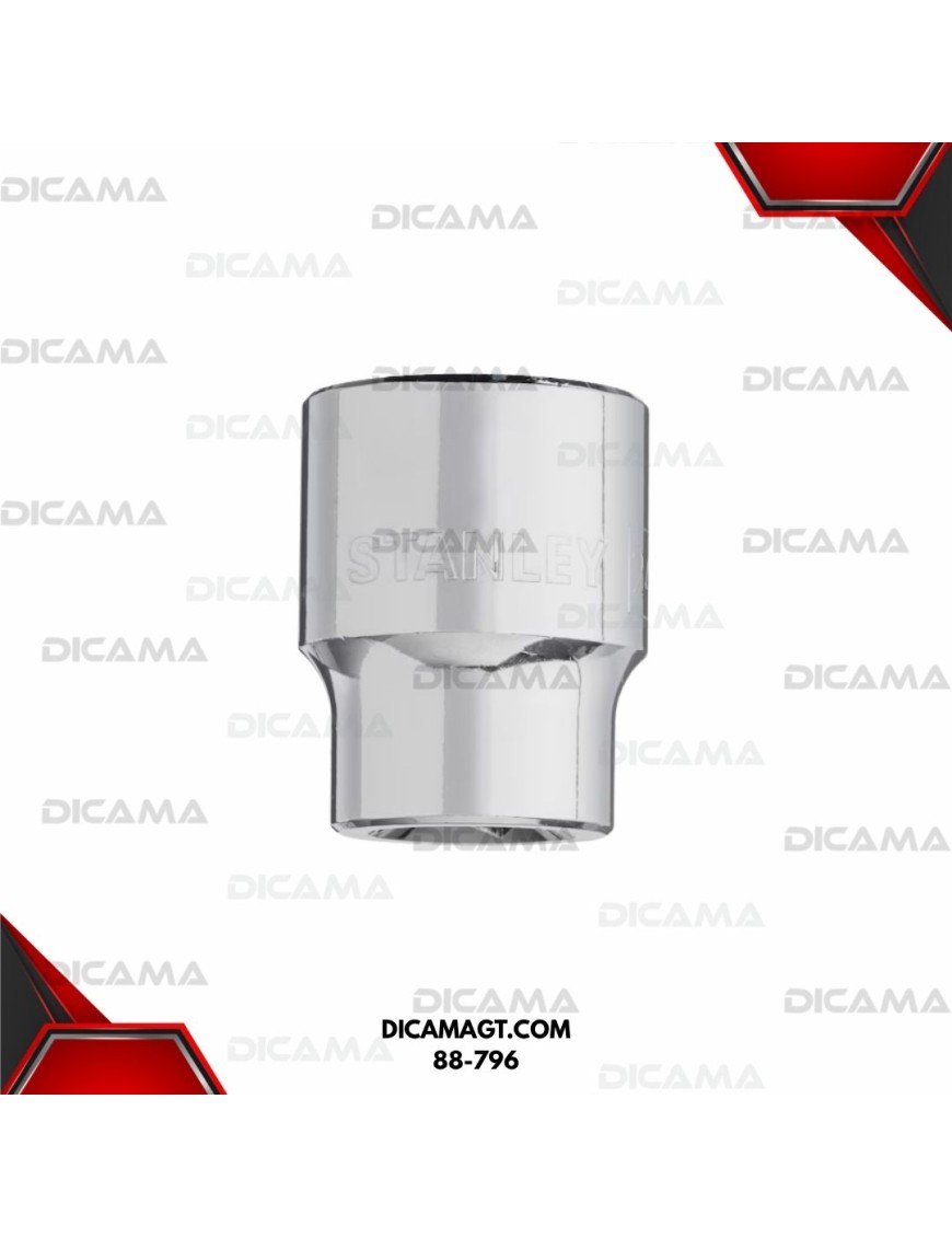 COPA RAIZ 1/2 24MM ESTRILLADA 12 PUNTOS STANLEY 88-796