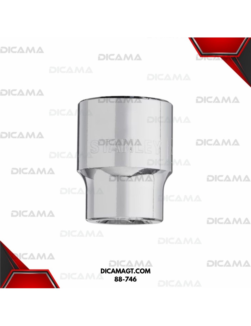COPA RAIZ 1/2 24MM HEXAGONAL STANLEY 88-746