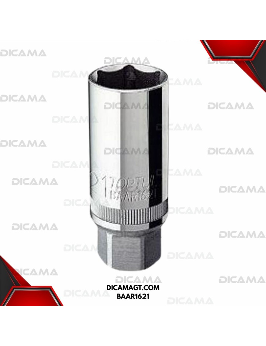 COPA RAIZ 1/2 16MM-13/16 PARA CANDELAS 4077 TOPTUL BAAR1621