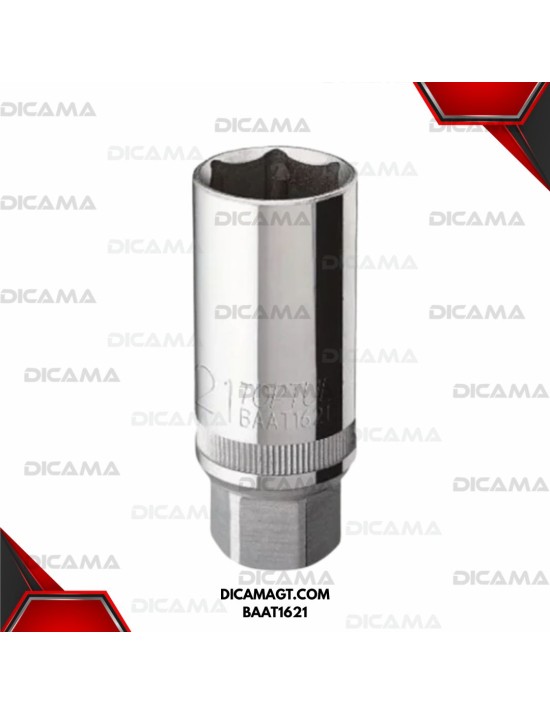 COPA RAIZ 1/2 21MM-13/16 PARA CANDELAS IMAN T 3981 TOPTUL BAAT1621