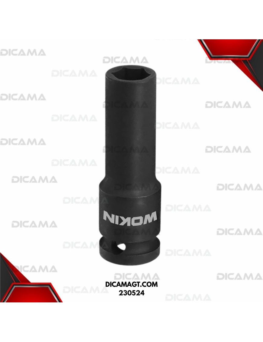 COPA RAIZ 1/2 24MM IMPACTO LARGA 6 PUNTAS WOKIN 230524