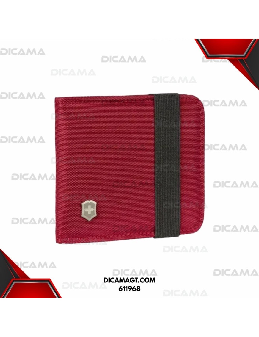 BILLETERA ROJA  TA 5.0 EXT BI-FOLD WALLET RFID TGE VICTORINOX 611968