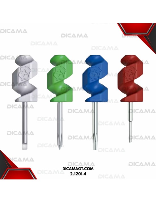 DESARMADOR NAVAJA COLORES (4) VICTORINOX 2.1201.4