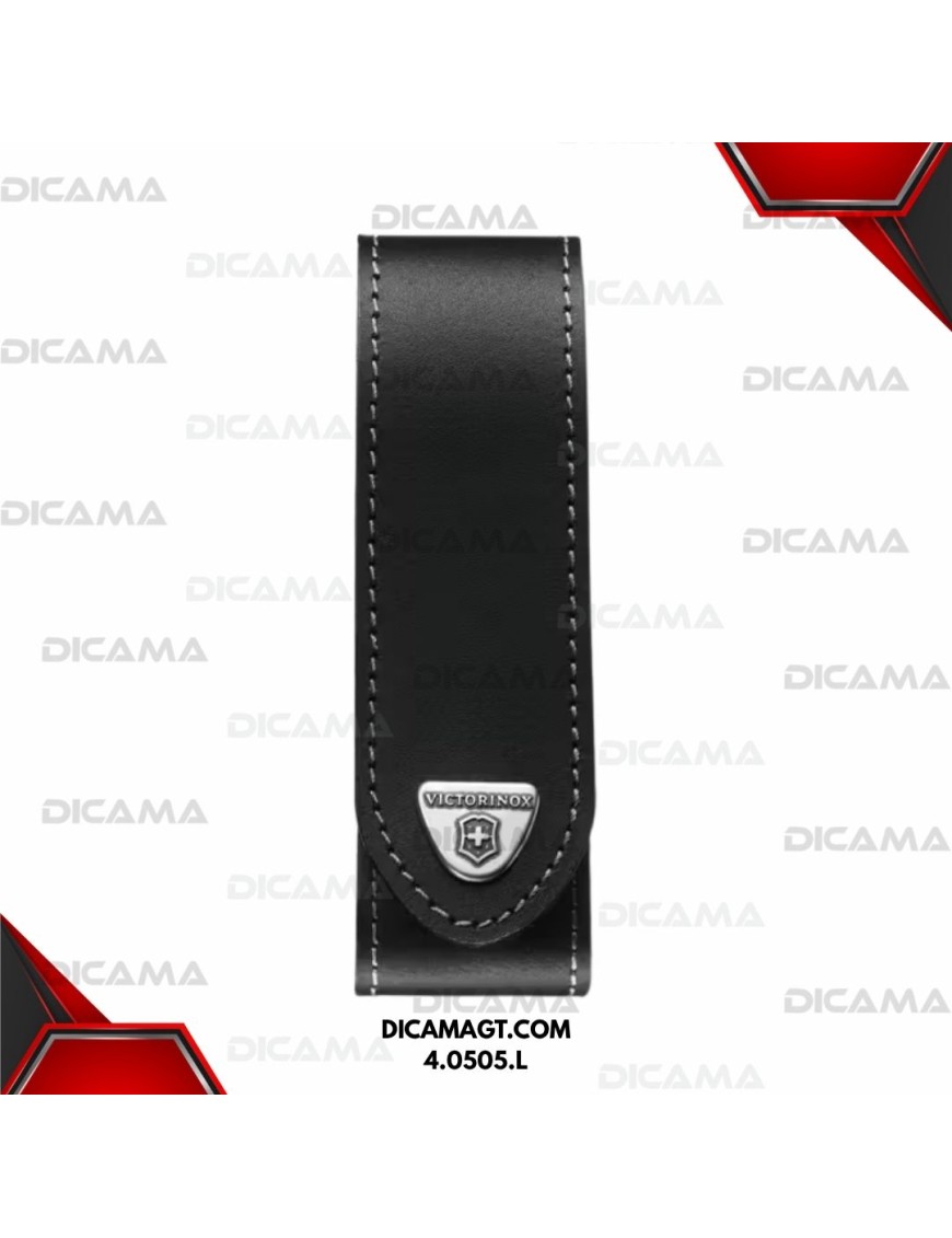 ESTUCHE NEGRO CUERO RANGERGRIP VICTORINOX 4.0505.L