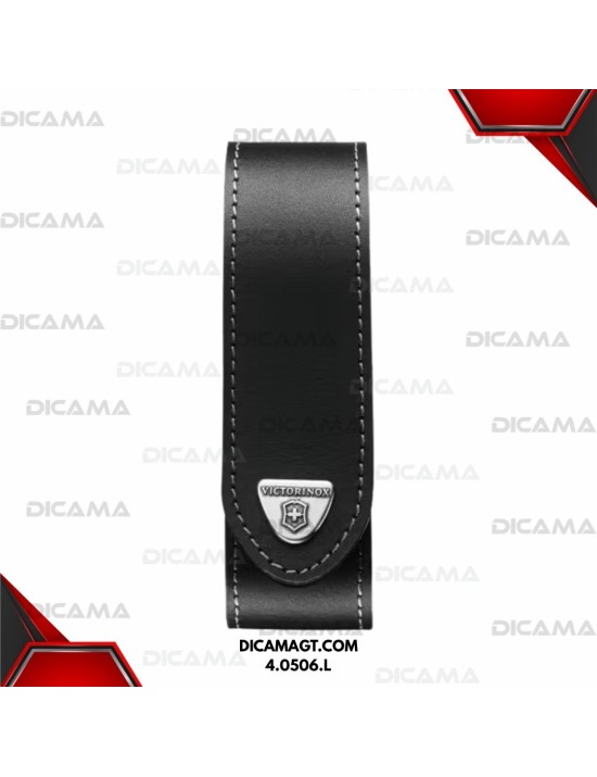 ESTUCHE NEGRO CUERO RANGERGRIP VICTORINOX 4.0506.L