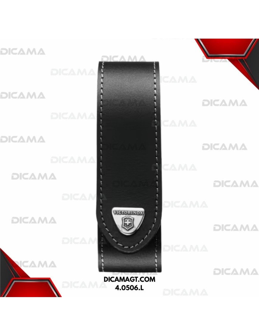 ESTUCHE NEGRO CUERO RANGERGRIP VICTORINOX 4.0506.L