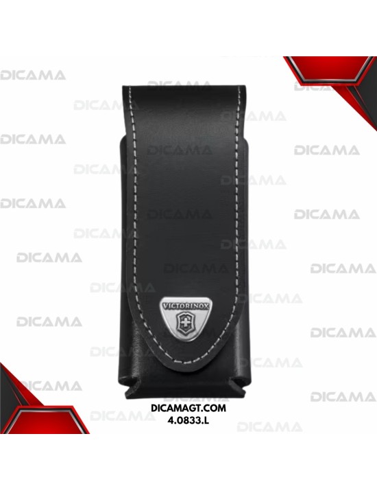 ESTUCHE NEGRO CUERO SWISSTOOL PLUS VICTORINOX 4.0833.L