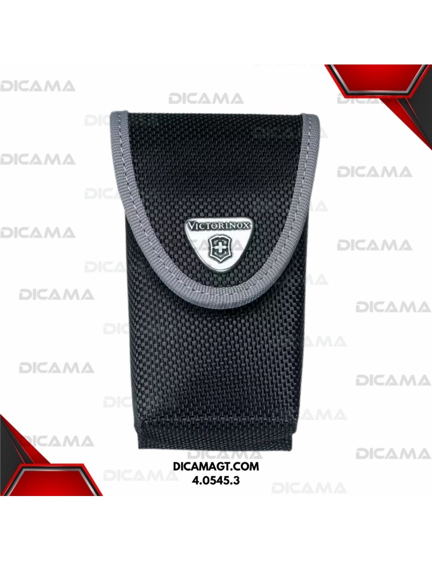 ESTUCHE NEGRO NYLON 5-8/VELCRO VICTORINOX 4.0545.3