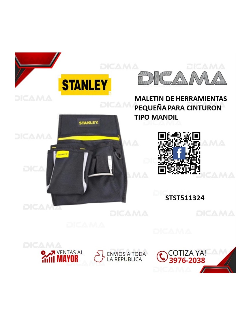 MALETIN DE HERRAMIENTAS PEQUEÑA PARA CINTURON TIPO MANDIL