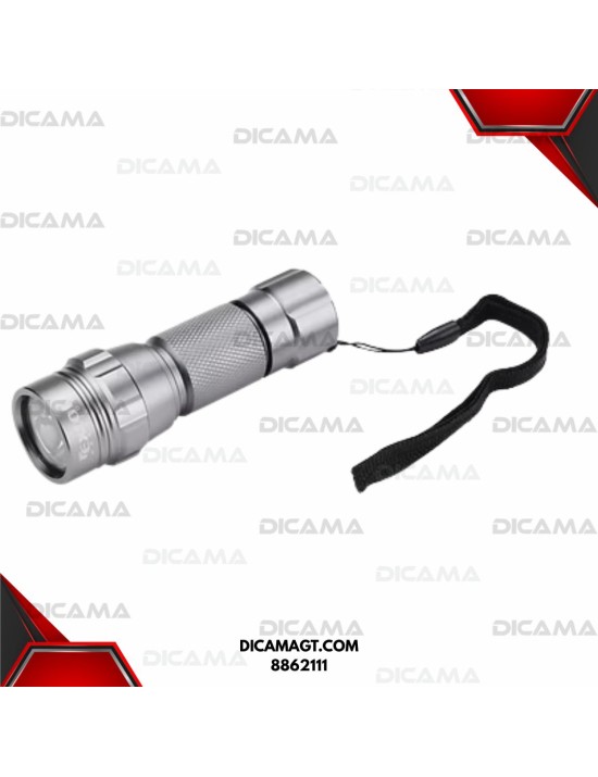 LINTERNA DE MANO ALUMINIO LED 10CMS EXTOL 8862111