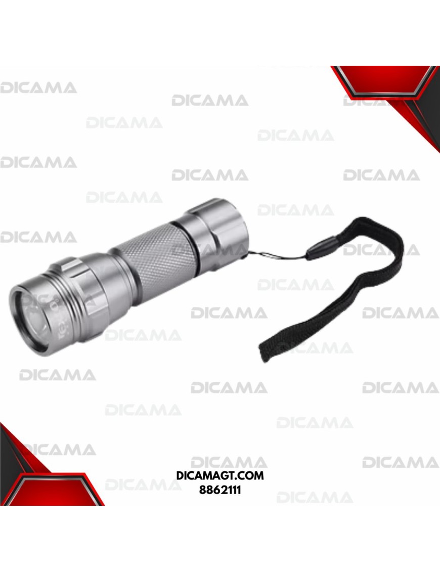 LINTERNA DE MANO ALUMINIO LED 10CMS EXTOL 8862111