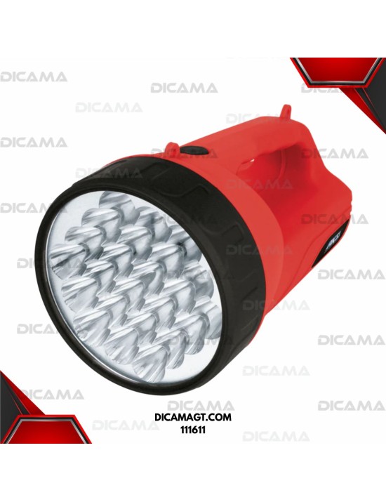LINTERNA RECARGABLE 24 LEDS/2500 MAH AKSI 111611