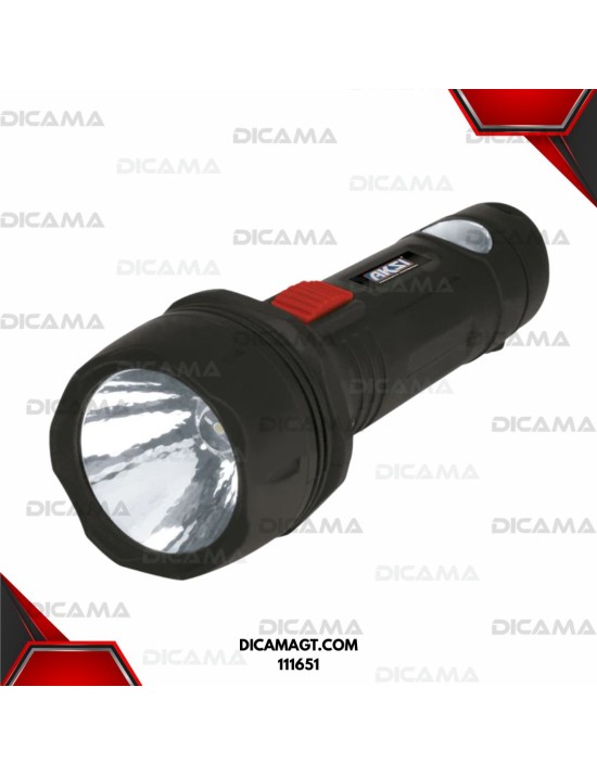 LINTERNA DE MANO DETECTOR DE BILLETES FALSOS:LED1W+1LED AKSI 111651