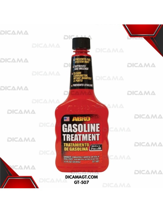 ADITIVO PARA GASOLINA 12 ONZAS ABRO GT-507