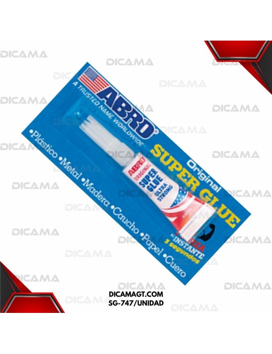 SUPER GOMA 1440 C/C 1 PLASTICO,METAL MADERA,CAUCHO CUER ABRO SG-747/UNIDAD