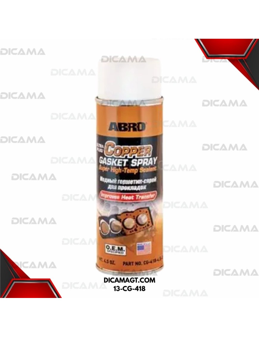 CONSTRUCTOR DE JUNTAS EN AEROSOL COBRE ABRO 13-CG-418