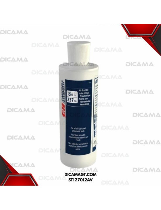ACEITE PARA HERRAMIENTA NEUMATICA, 1/4 LITRO 8 ONZAS CAMPBELL HAUSFELD ST127012AV