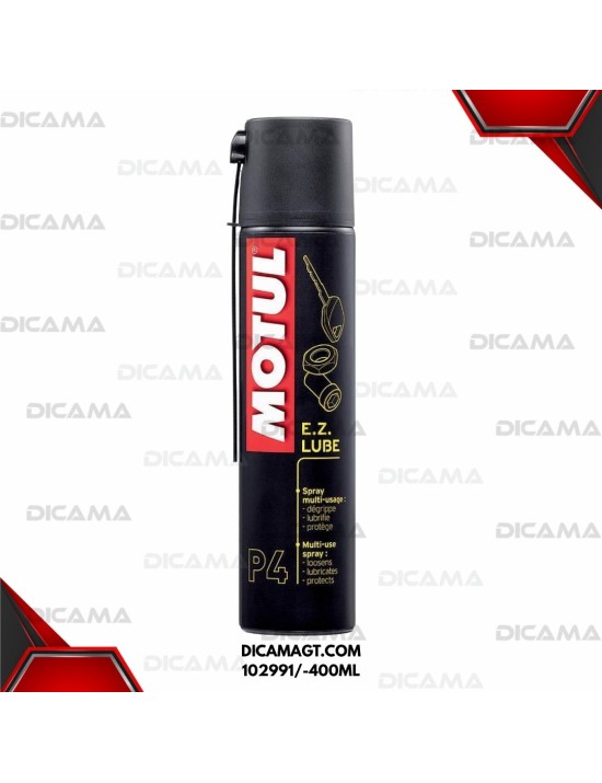 P4 E.Z.LUBE LUBRICANTE BASE SILICONE MOTUL 102991/-400ML