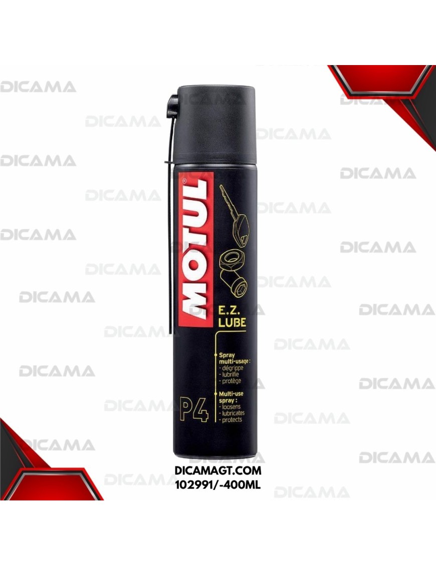 P4 E.Z.LUBE LUBRICANTE BASE SILICONE MOTUL 102991/-400ML