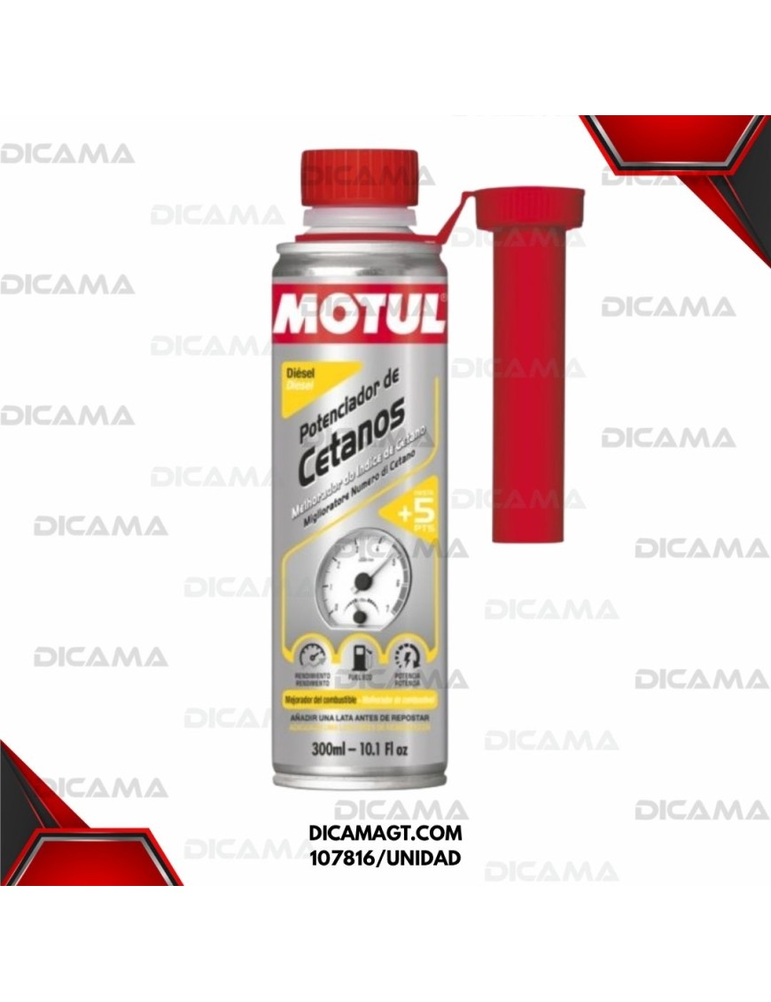 CETANE BOOSTER DIESEL 300ML MOTUL 107816/UNIDAD