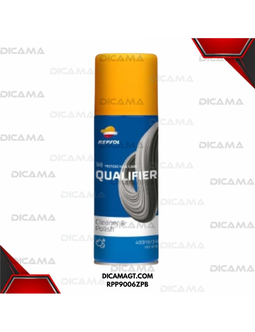 LIMPIADOR Y PULIDOR METAL PLASTICO Y FIBRA 400ML REPSOL RPP9006ZPB