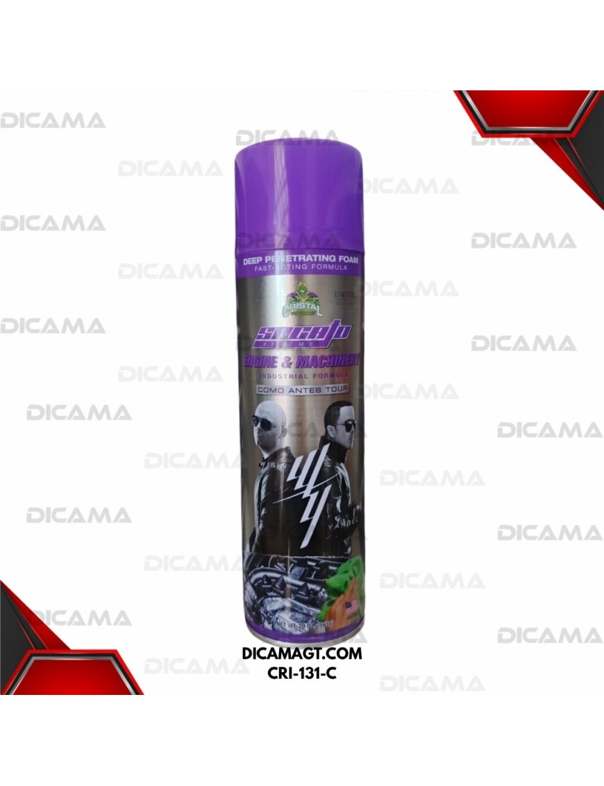 SPRAY DESENGRASANTE Y LIMPIADOR DE MOTORES SACATO CRI-131-C