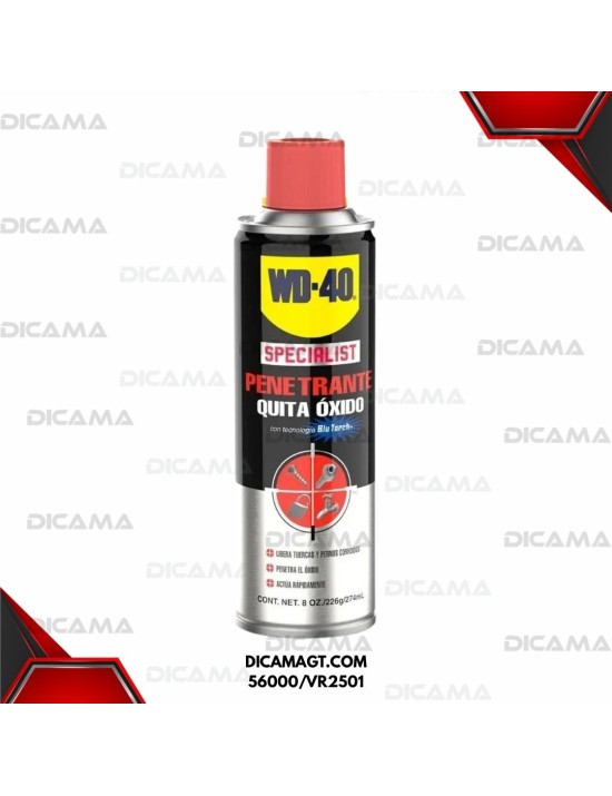 PENETRANTE QUITA OXIDO 274ML 8 ONZAS WD-40 56000/VR2501
