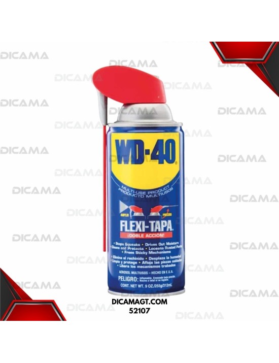 WD-40 AEREOSOL 9 ONZAS FLEXI-TAPA WD-40 52107