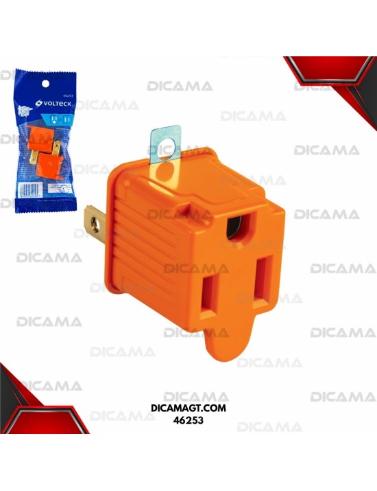 CONVERTIDOR A TIERRA NARANJA VOLTECK 46253