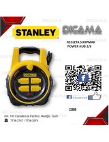 REGLETA SHOPMAX POWER HUB 2/6 STANLEY 33959