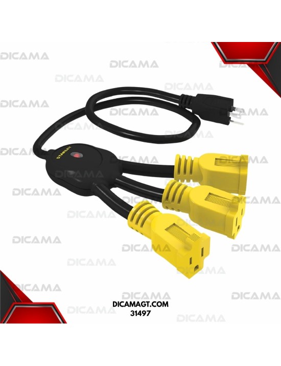 EXTENSION ELECTRICA  14/3 15A 18 3S STANLEY 31497
